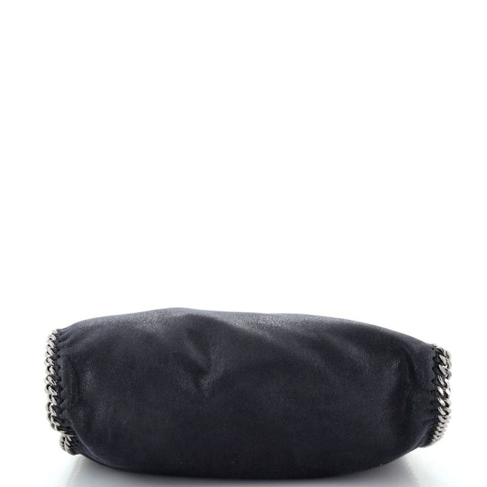 Stella McCartney Falabella Fold Over Bag Shaggy Deer Blue - Picture 4 of 7